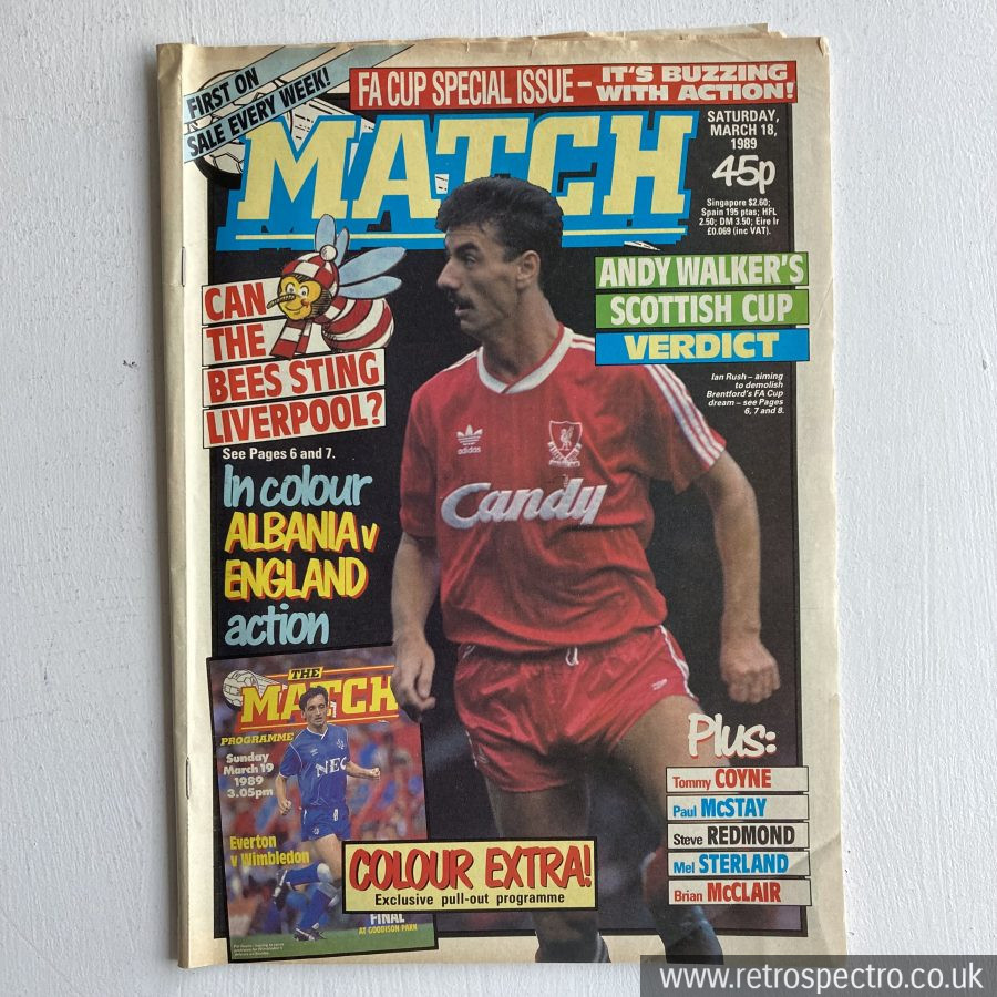 Match Magazine - 18th March 1989 - RetroSpectro